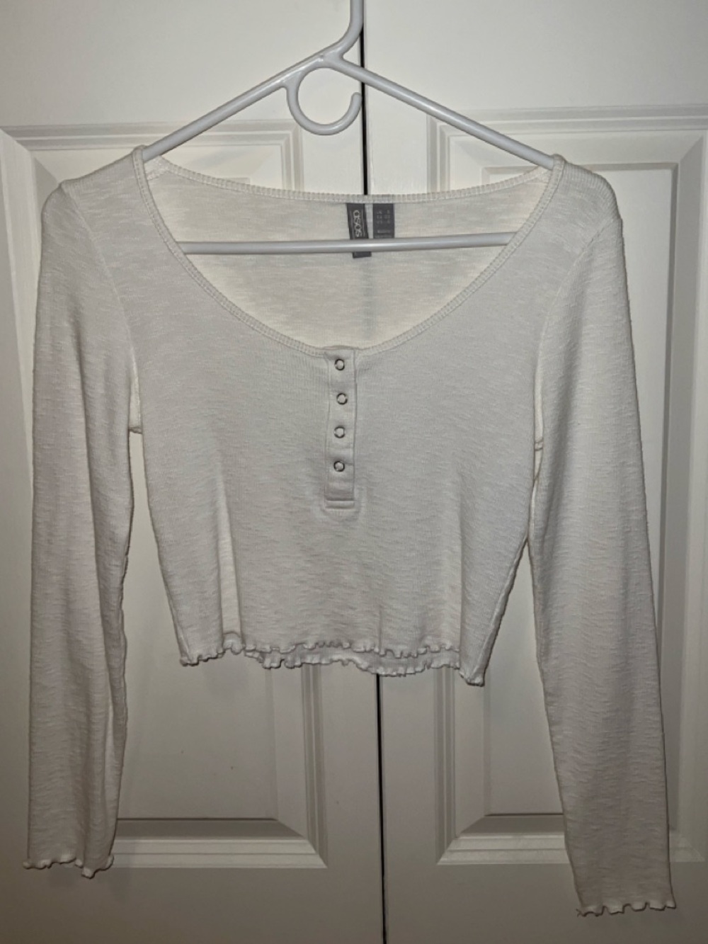 Long Sleeve Crop Top